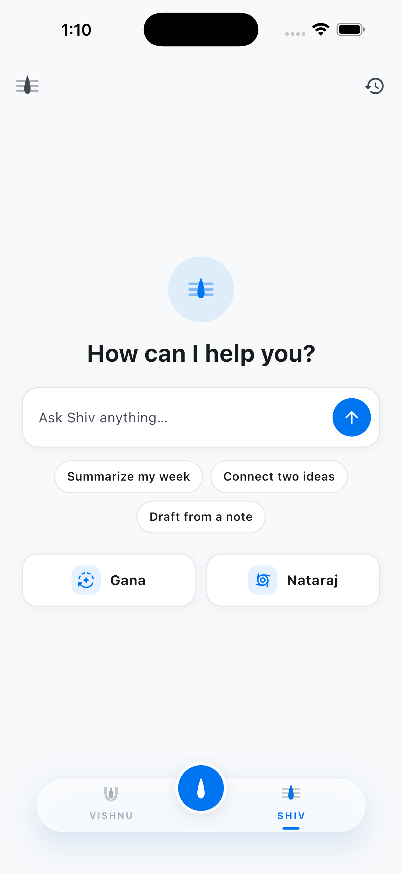 Shiv — the on-device AI assistant grounded in your own notes